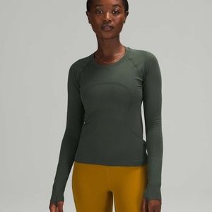 lululemon Swiftly Tech Long Sleeve 2.0 *Race Length - Smoked Spruce